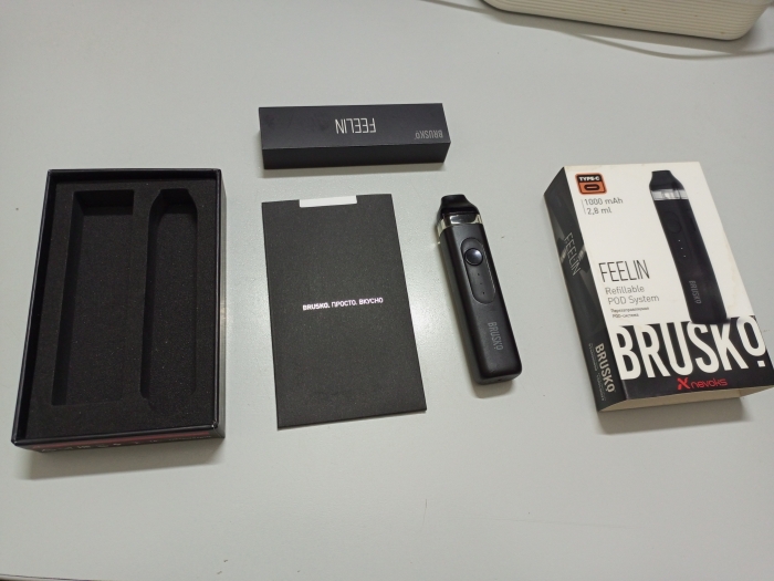 Brusko Feelin 1000 mAh Черный